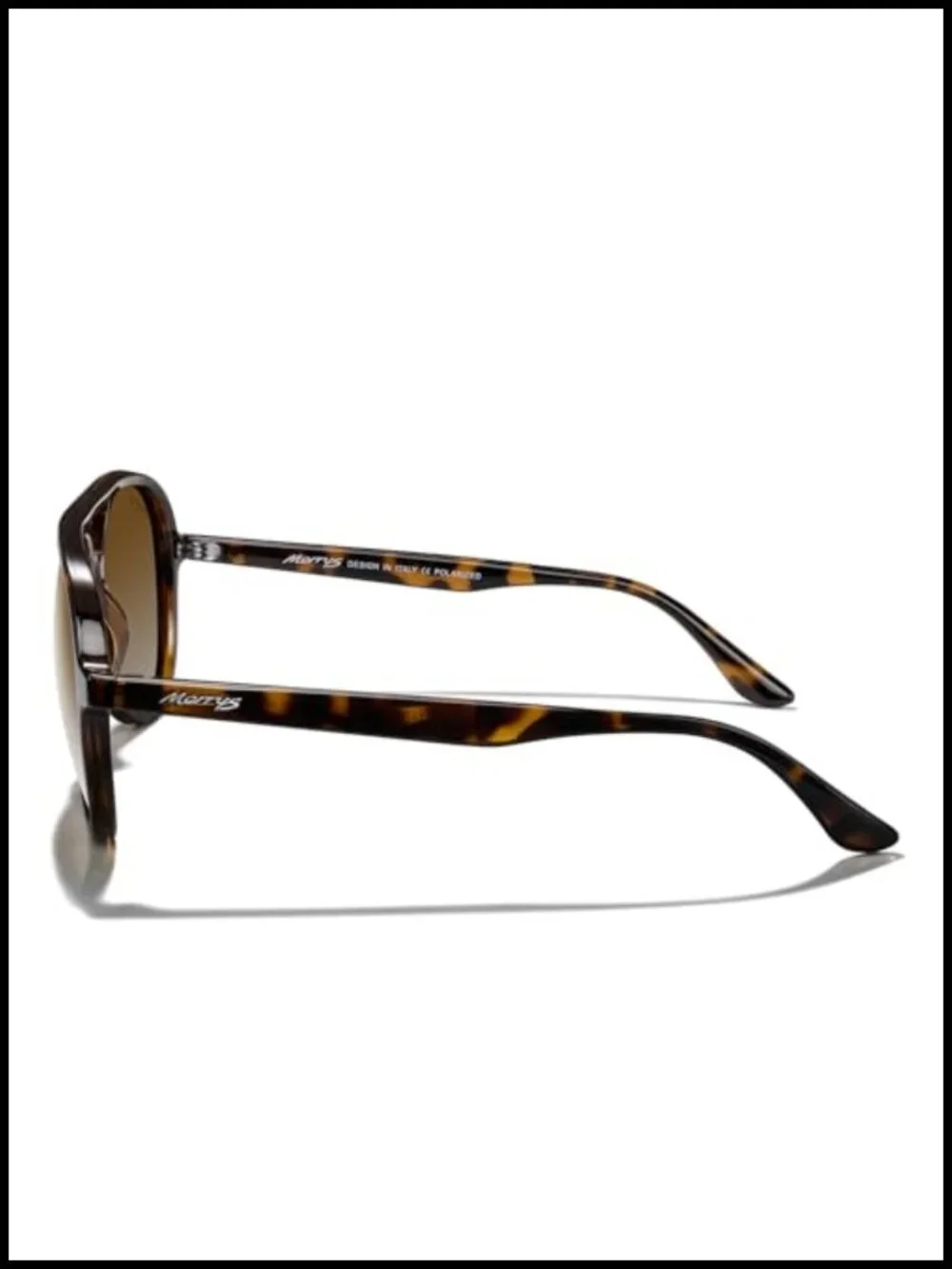 Classic Polarized Aviator Sunglasses with Double Bridge